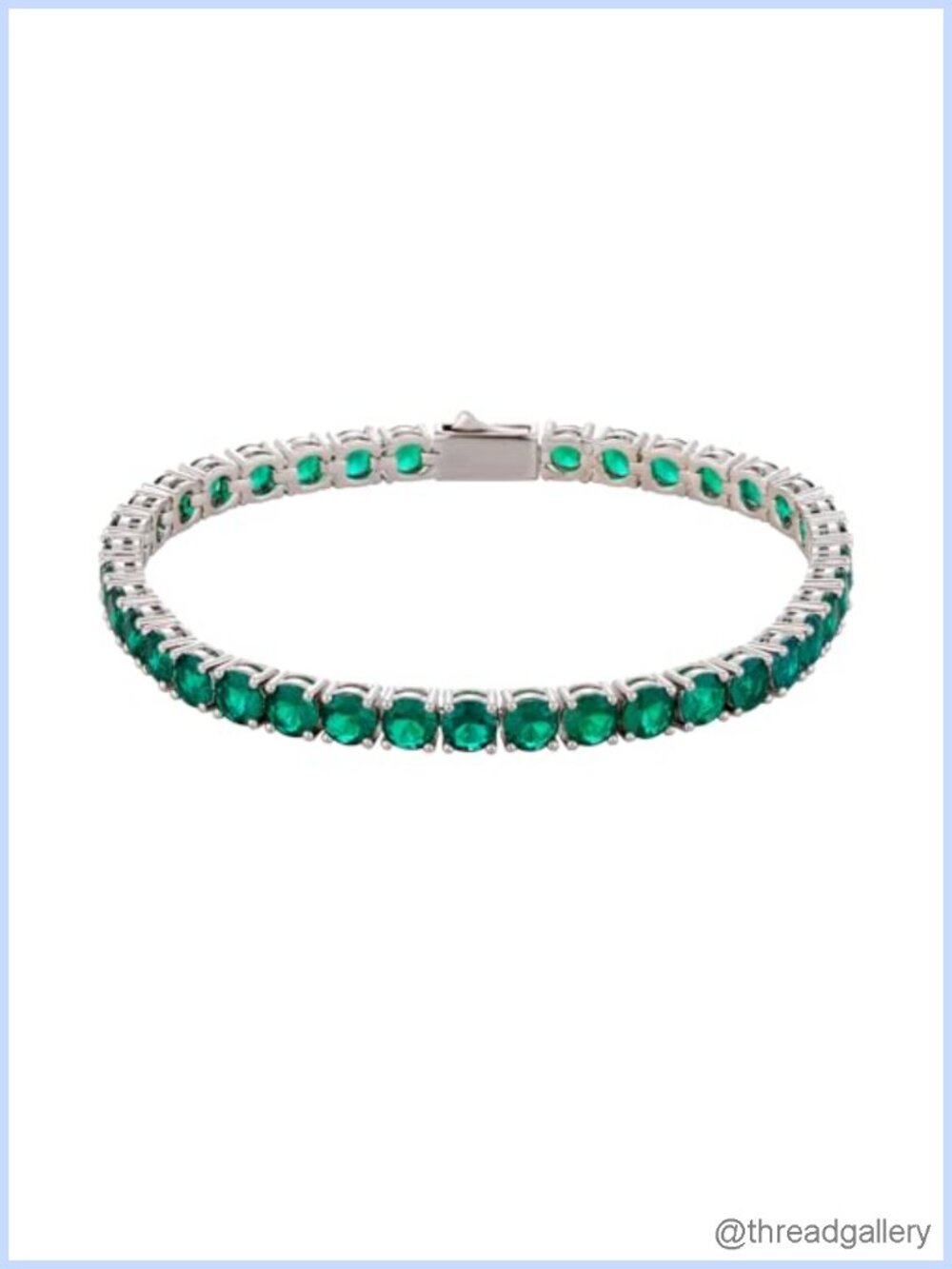 14K Gold Plated Tennis Bracelet for Women with Cubic Zirconia